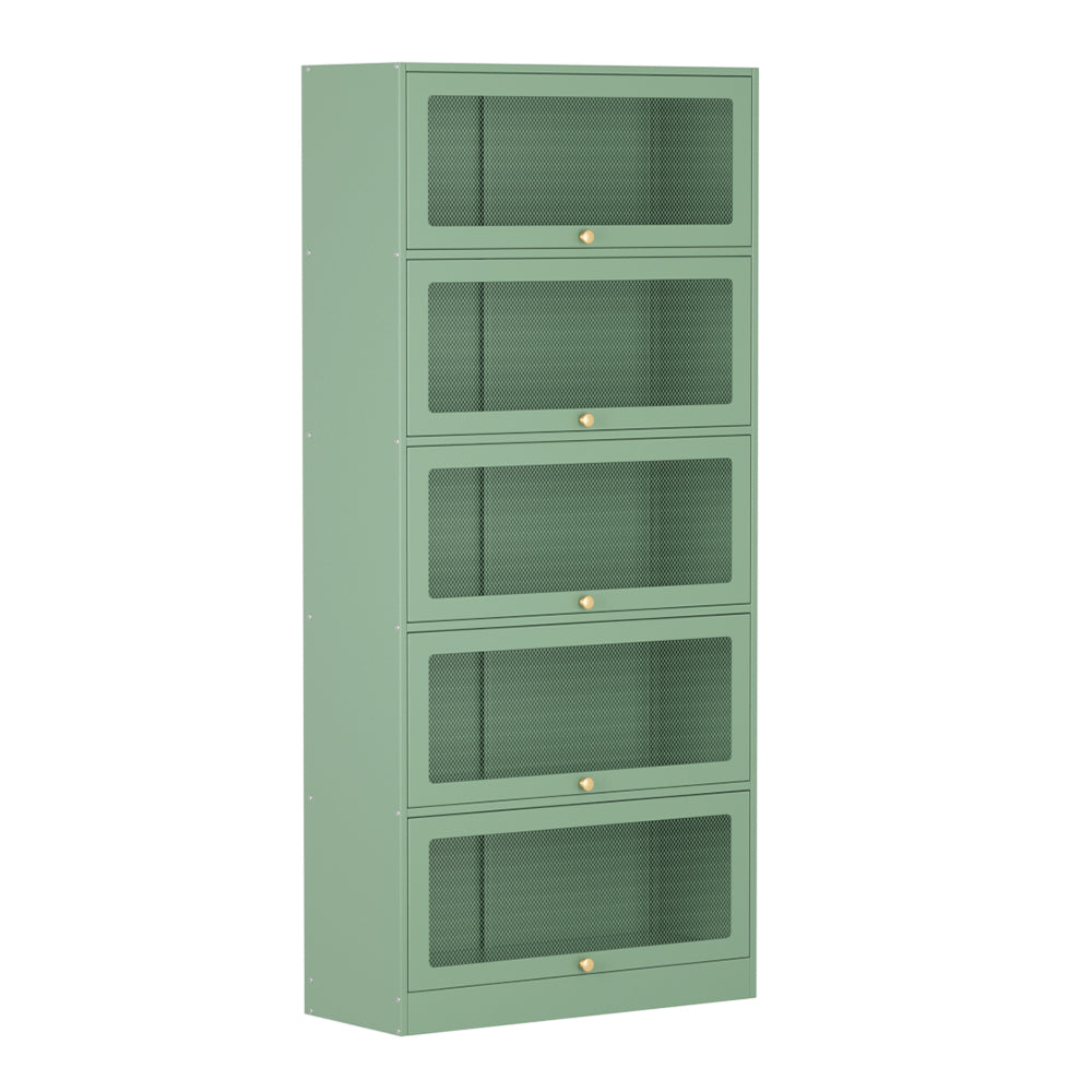 Elia Metal Storage Cabinet – Green – 79 cm