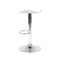 Set of 4 - Swivel Bar Stools - White