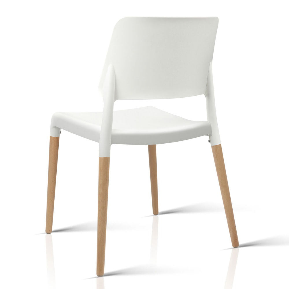 Belloch Replica Dining Chairs – White – Set of 4