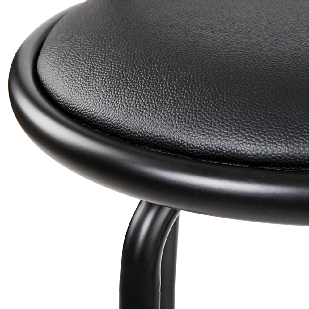 Halston Swivel Bar Stools – Black – Set of 2