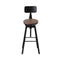 Vintage Adjustable Metal Bar Stool