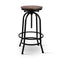 Adjustable Wooden Bar Stool