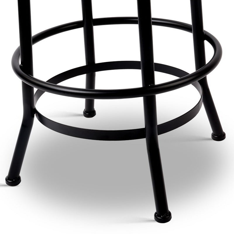 Adjustable Wooden Bar Stool