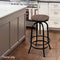 Adjustable Wooden Bar Stool