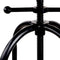 2 x Adjustable Wooden Bar Stools – Natural Finish