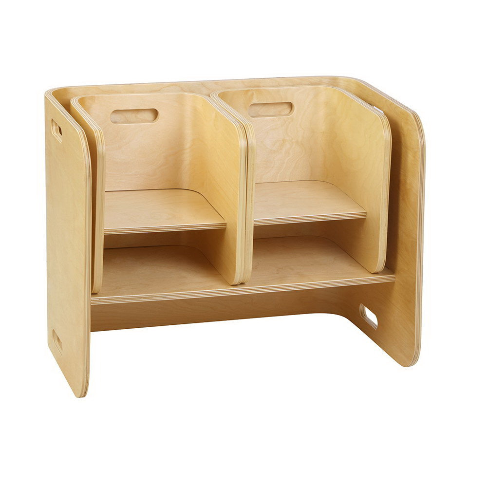 Arlo Kids Table and Chairs Set – Natural – 3 Piece