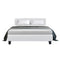 DOUBLE Size - Classic Bed Frame - White