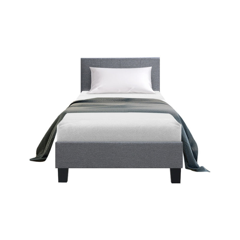 KING SINGLE Size - Classic Bed Frame - Grey