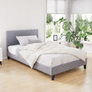 KING SINGLE Size - Classic Bed Frame - Grey