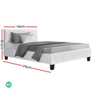 KING Single Size - Classic Bed Frame - White