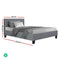 SINGLE Size - Classic Bed Frame - Grey