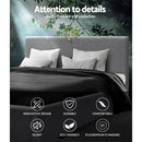 Nino Gas Lift Bed Frame – Grey – Double