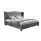 Artiss Bed Frame Queen Size Grey PIER