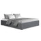 Artiss Bed Frame Double Size Gas Lift Base Grey TOKI