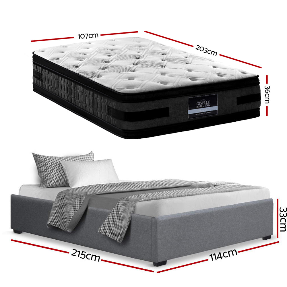 Nimbus Gel Foam Mattress – Grey – King Single