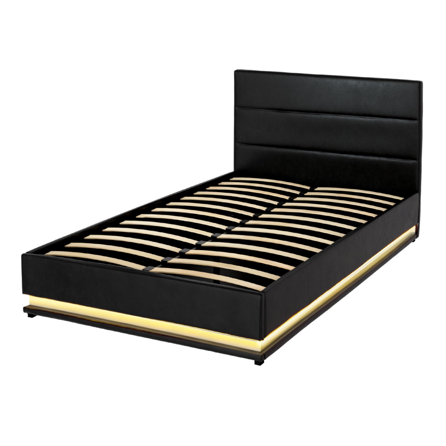 Union King Single Bed Base – Black – King Single