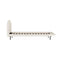 SINGLE Size - Boucle Beige Bed Frame