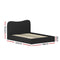DOUBLE Size - Boucle Fabric Bed Frame