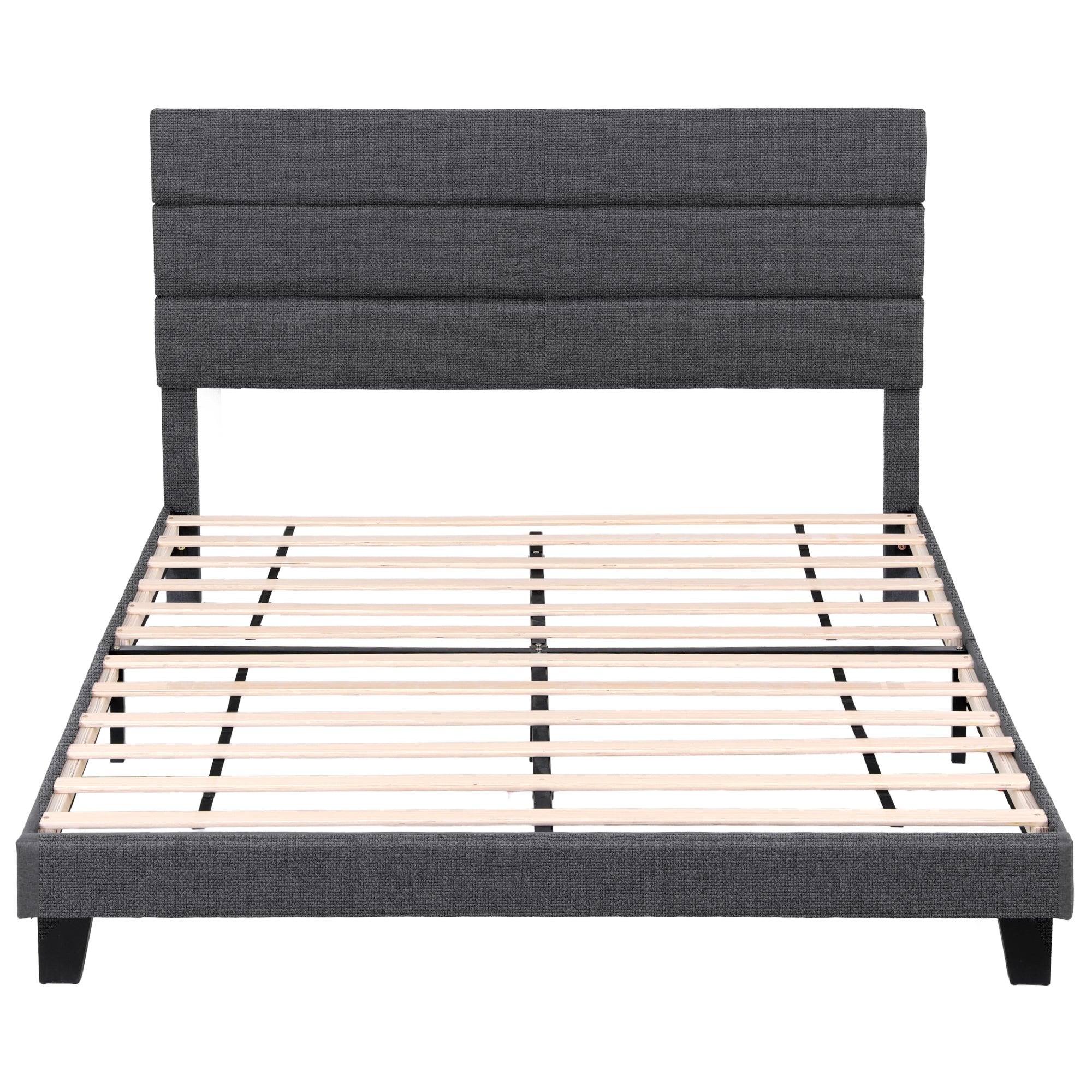 Linden Bed Frame – Charcoal Grey – King