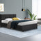 DOUBLE Size - Linen Fabric Bed Frame - Charcoal