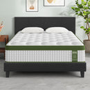 BedStory Bed Frame Mattress Set Platform Upholstered Hybrid Pocket Coil – Double