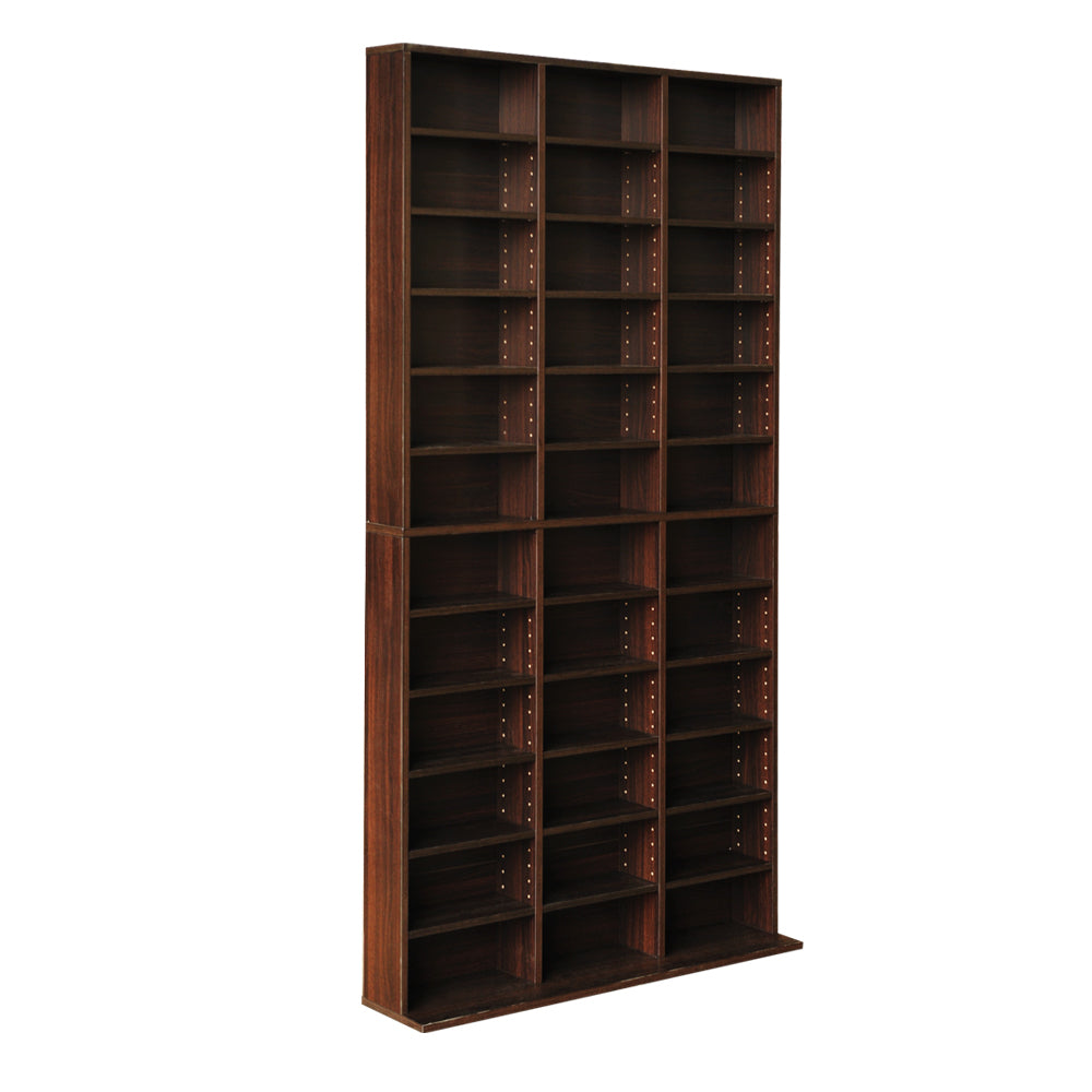 Meridian CD Storage Bookshelf – Brown – 194 cm
