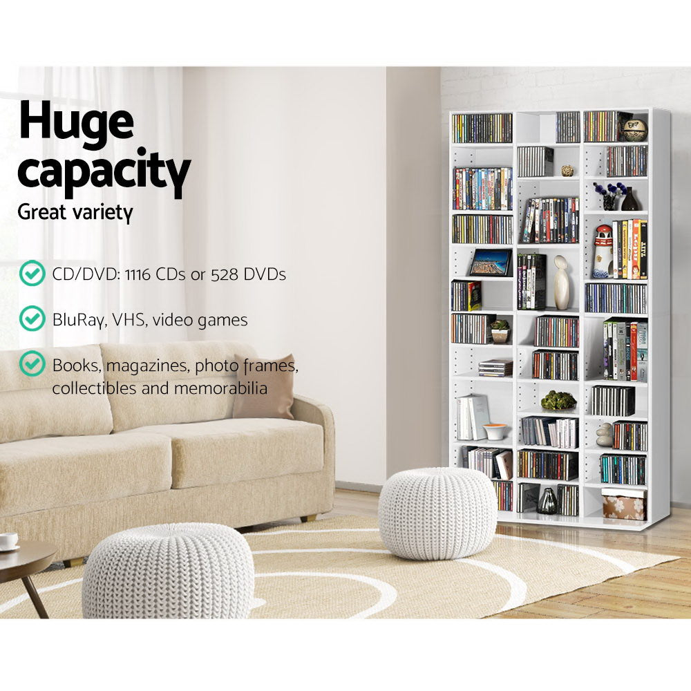 Bert CD Storage Shelf – White