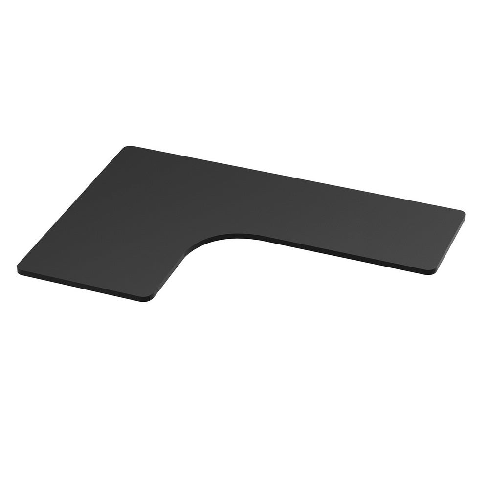 Standing Desk Top L - shape Black 160CM