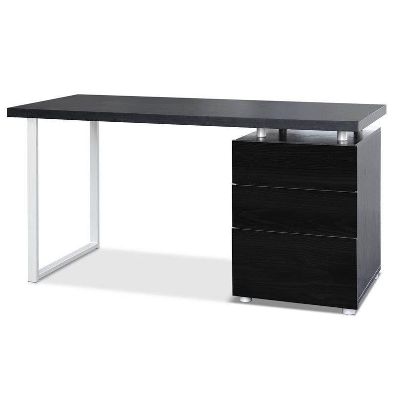 Computer Desk - Black 140cm