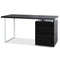 Computer Desk - Black 140cm