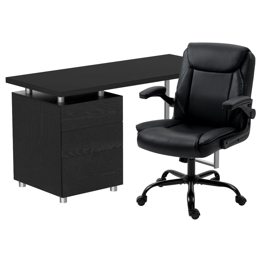 Computer Desk Executive Office Chairs Sets Black