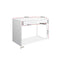 Computer Desk with Drawer - White