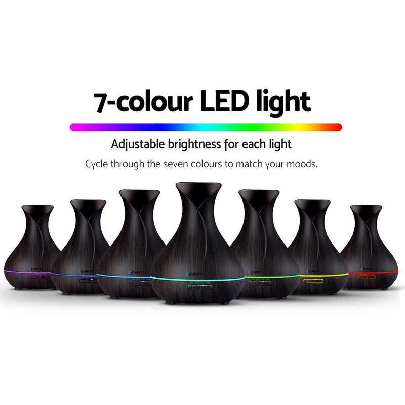Aroma Diffuser 400ml - Dark WoodDELETE