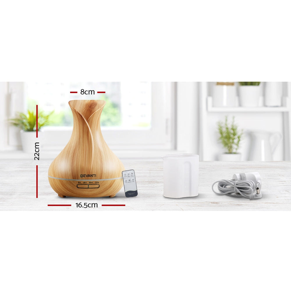 Harmony 4-in-1 Aroma Diffuser – Beige / Cream – 400ml