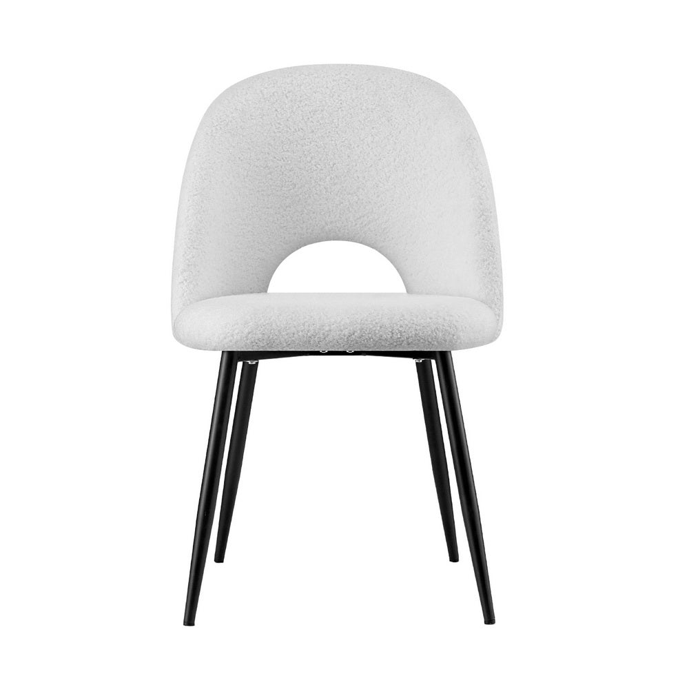 Cove Dining Chairs – White – Set of 4