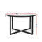 Round Marble Coffee Table - 70cm