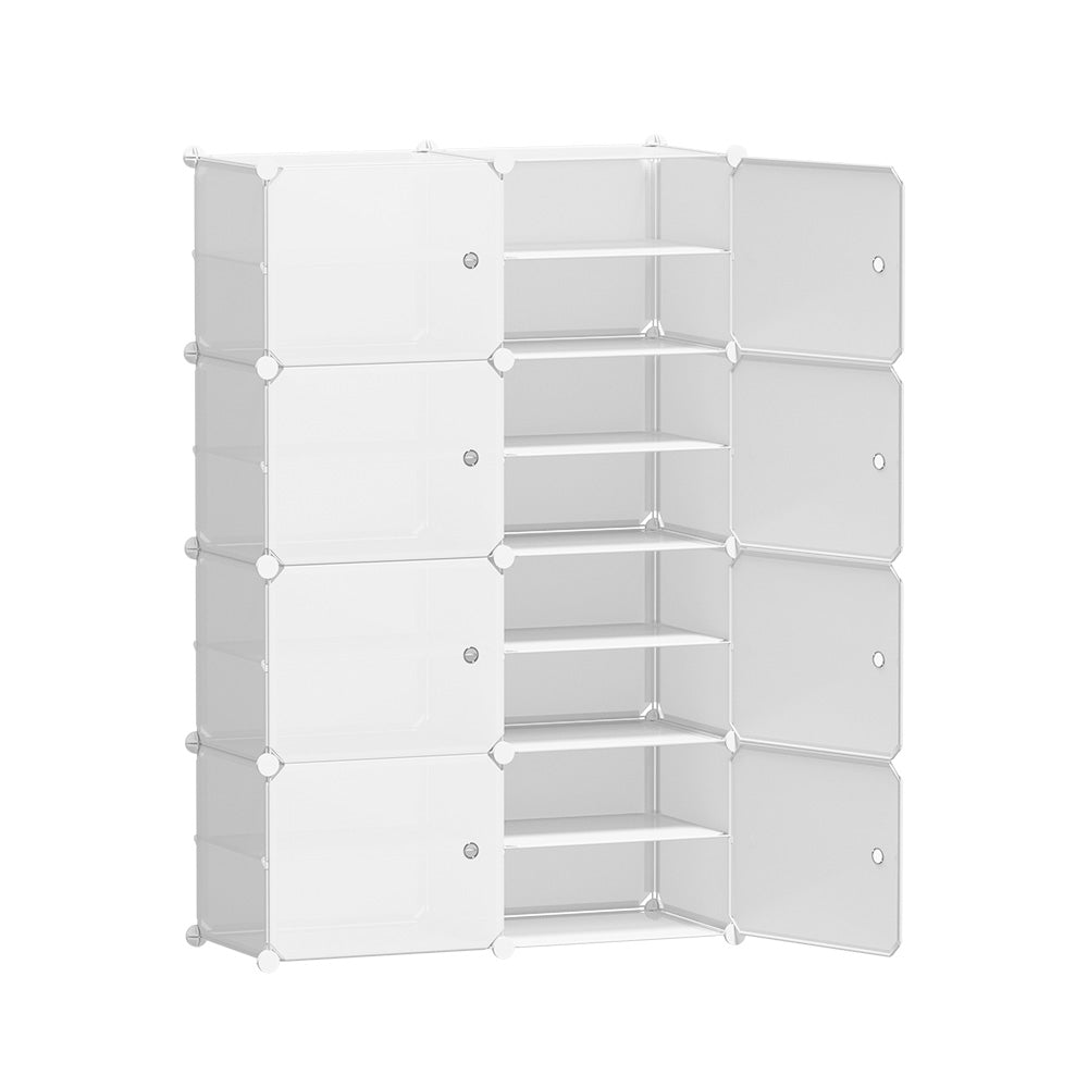 Modular DIY Storage Cubes – White – Set of 8