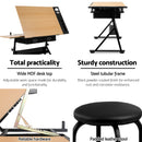 Adjustable Drawing Desk Drafting Table