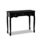 Artiss Console Table 3 Drawers Black Hamptons