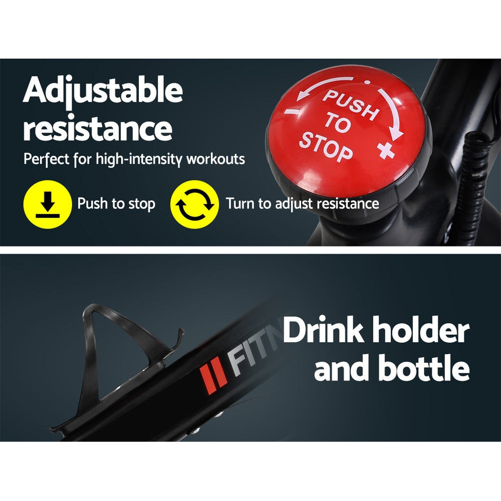 Rider Spin Exercise Bike – Black – Standard