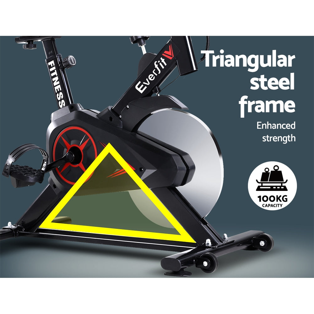 Nolan Spin Exercise Bike – Black – Standard