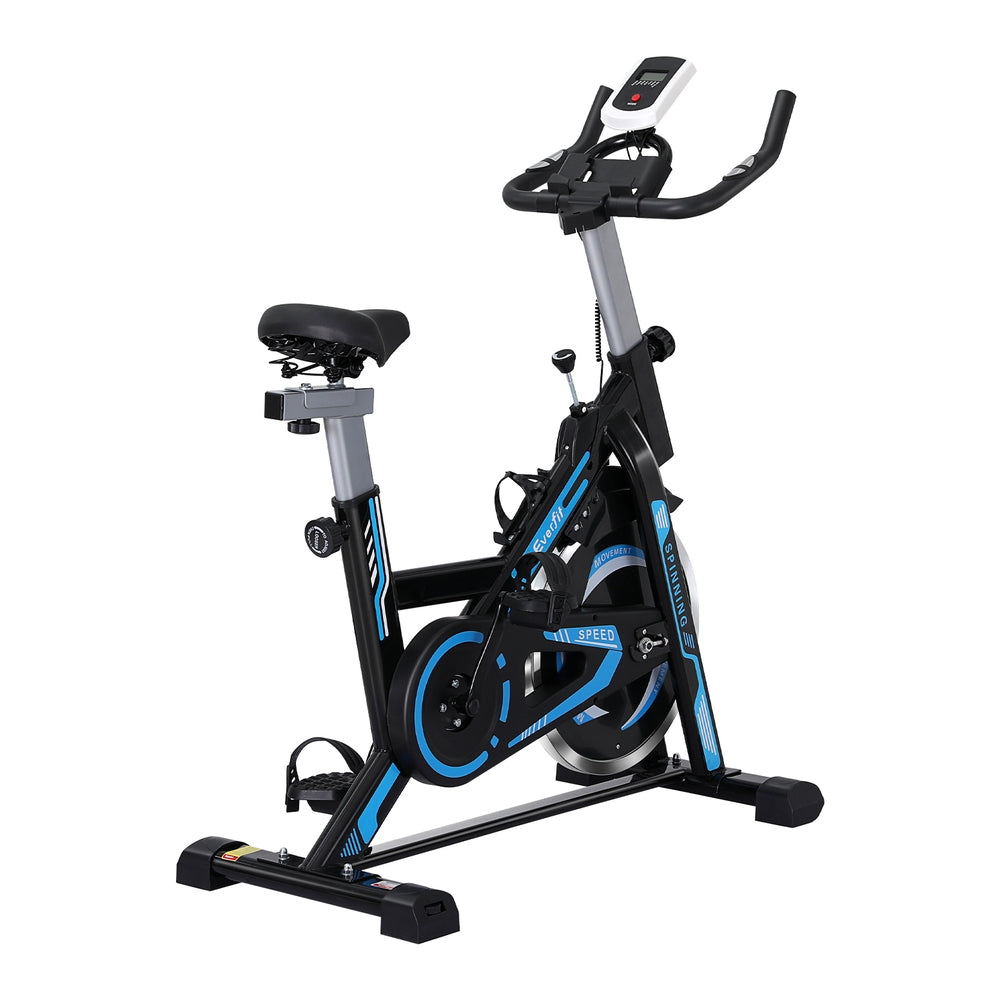Cyclone Magnetic Spin Exercise Bike – Black – 13kg Flywheel