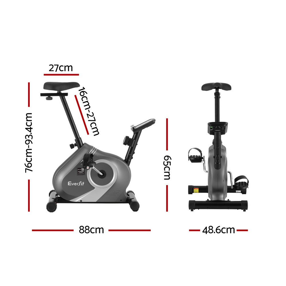 Sterling Under Desk Exercise Bike – Black – 120 kg Capacity