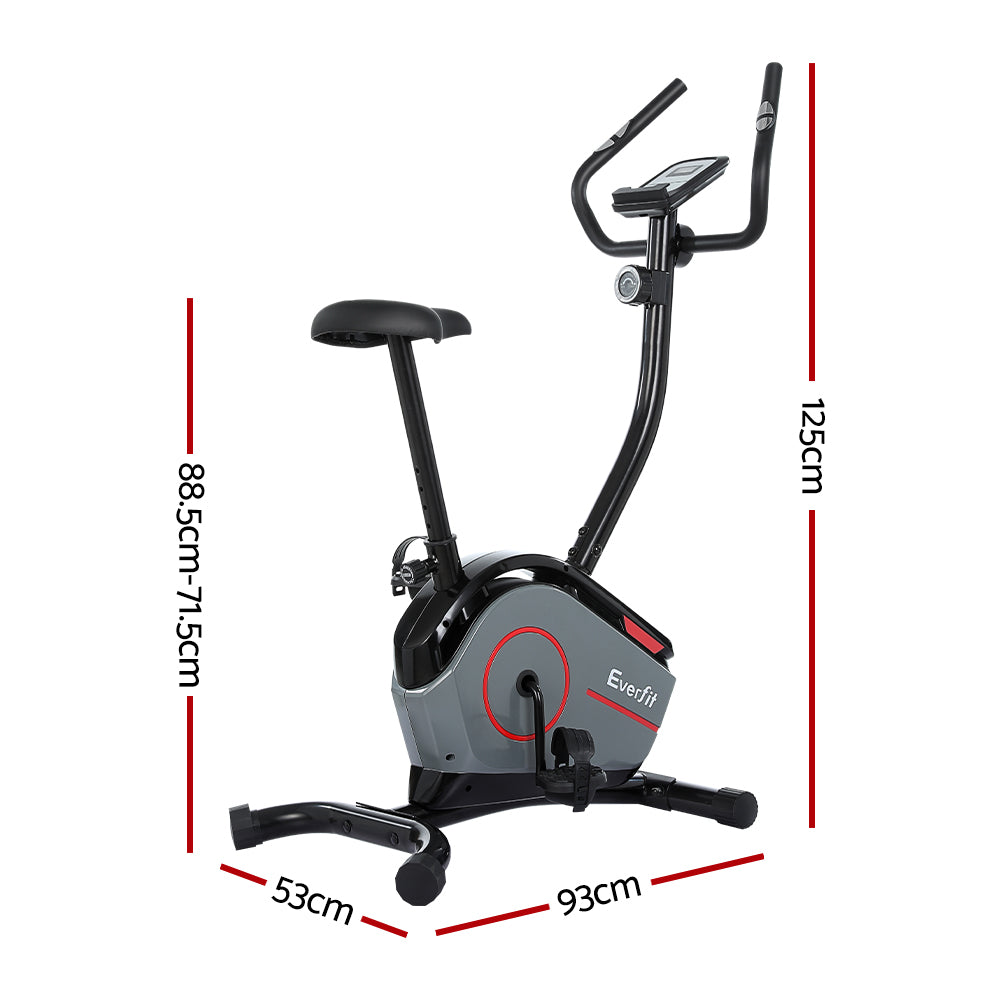 Kairos Magnetic Exercise Bike – Black – 8 Level Resistance