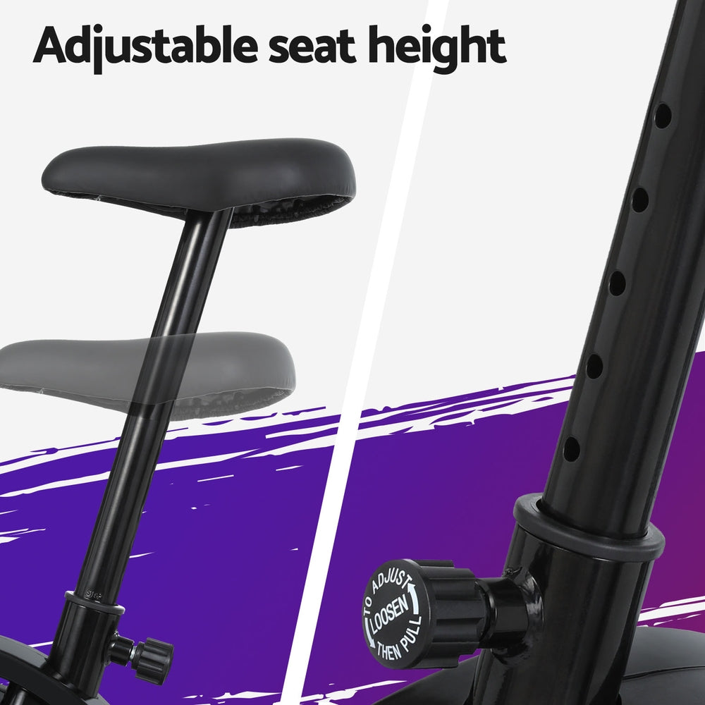 Kairos Magnetic Exercise Bike – Black – 8 Level Resistance