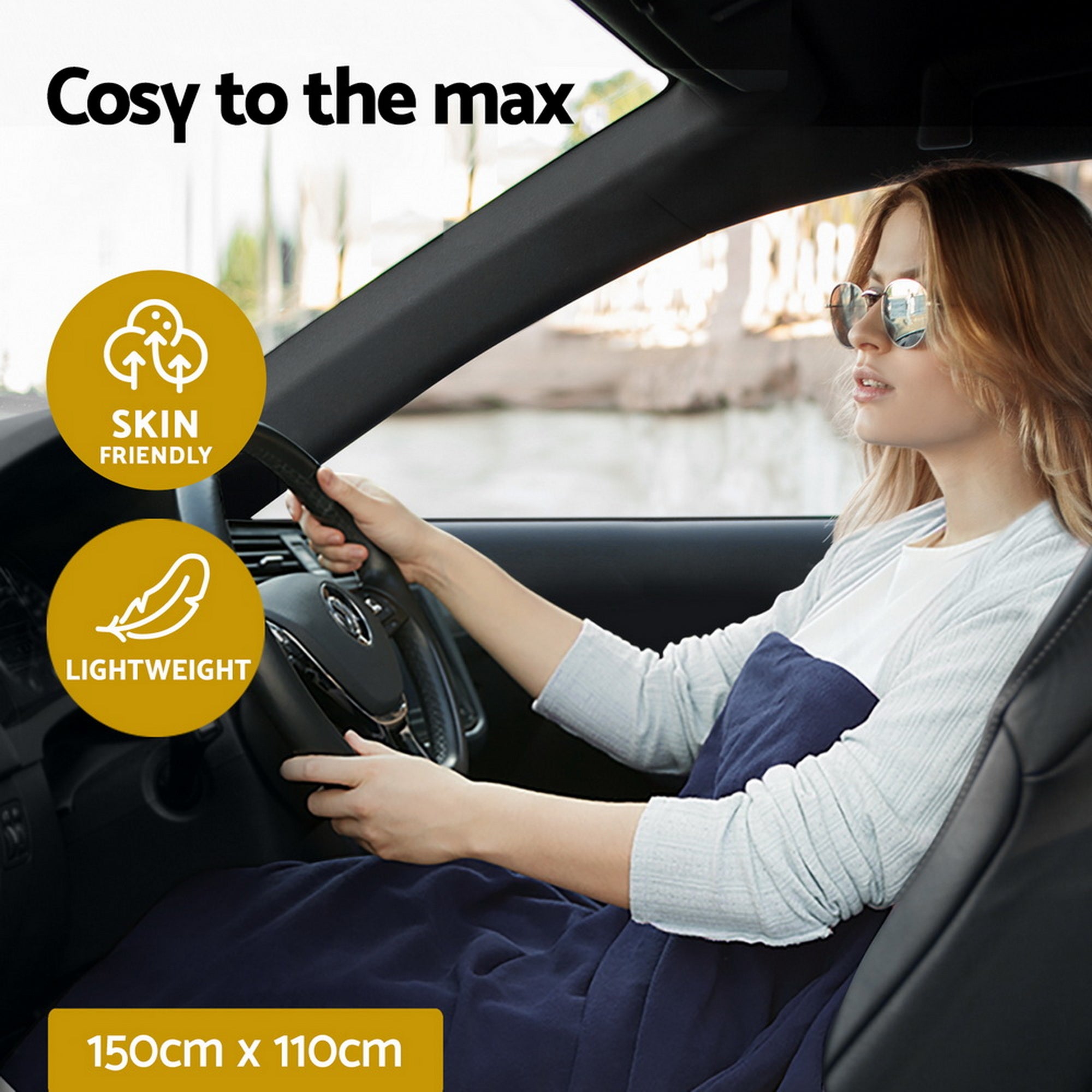 Santorini Modern Rug – Blue – Rectangle