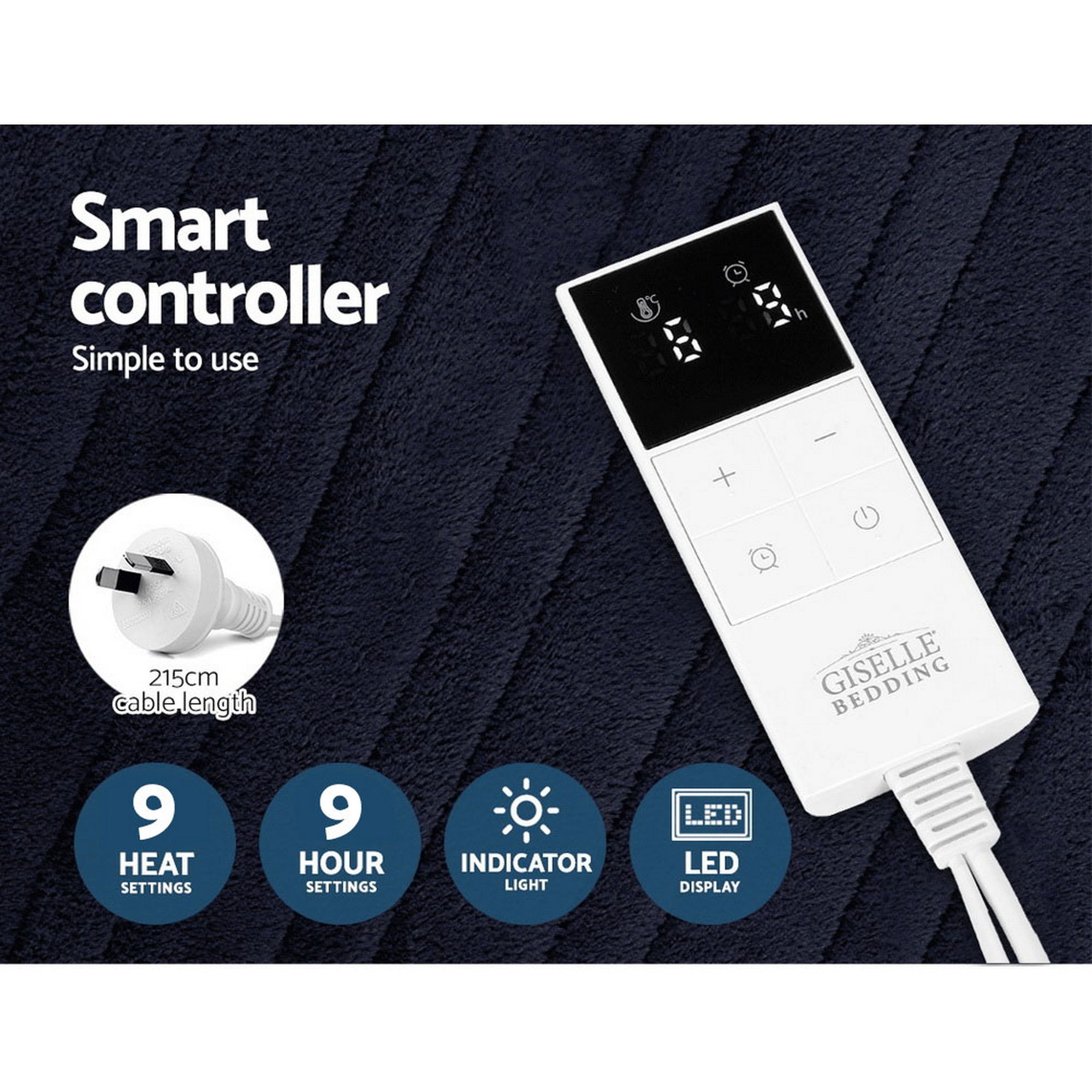 Luna Modern Rug – Charcoal – Rectangle