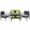 Outdoor Wicker Sofa Set