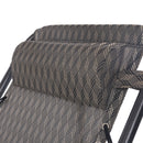 Zero Gravity Folding Recliner Chair - Grey