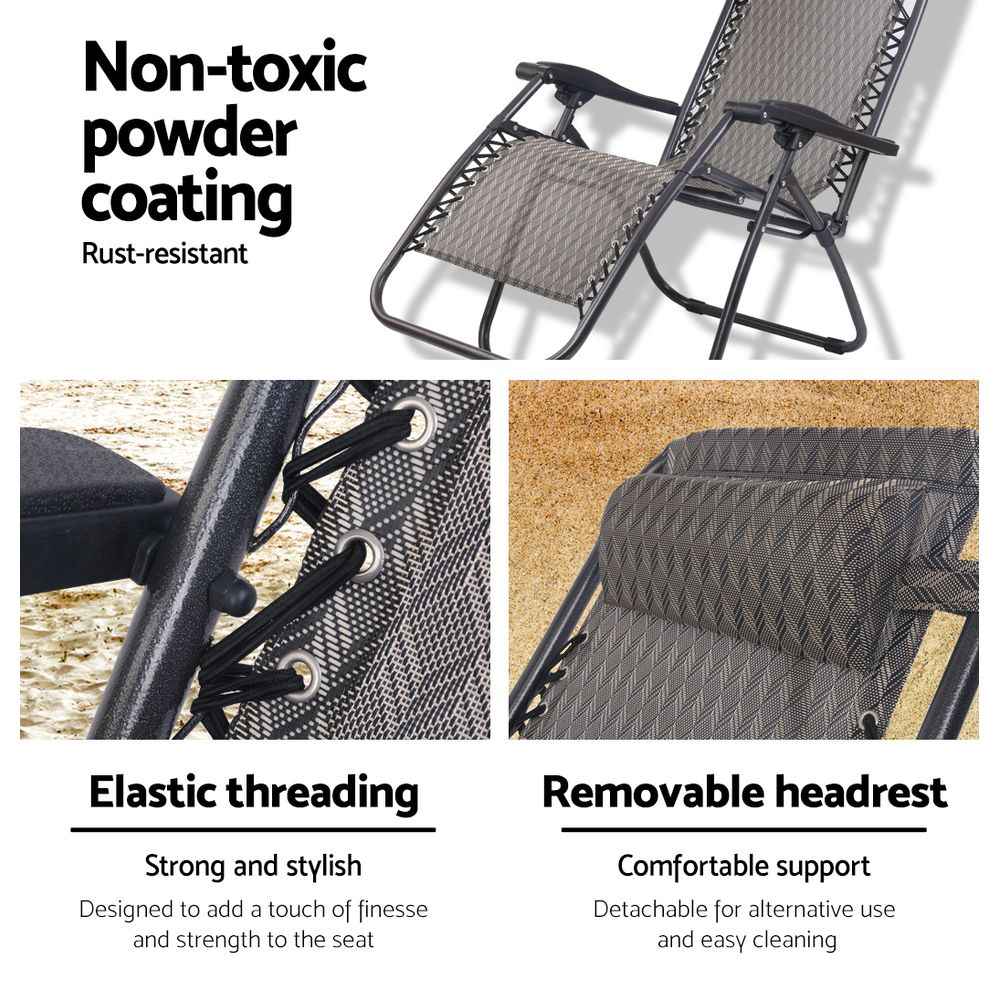 Nexus Zero Gravity Recliner Chair – Grey
